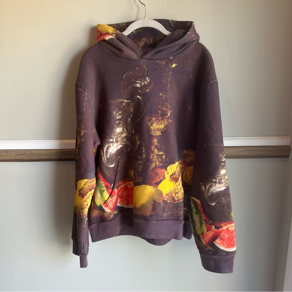 NWOT DENIM TEARS 2024 Baroque Still Fruit Painting Hoodie​